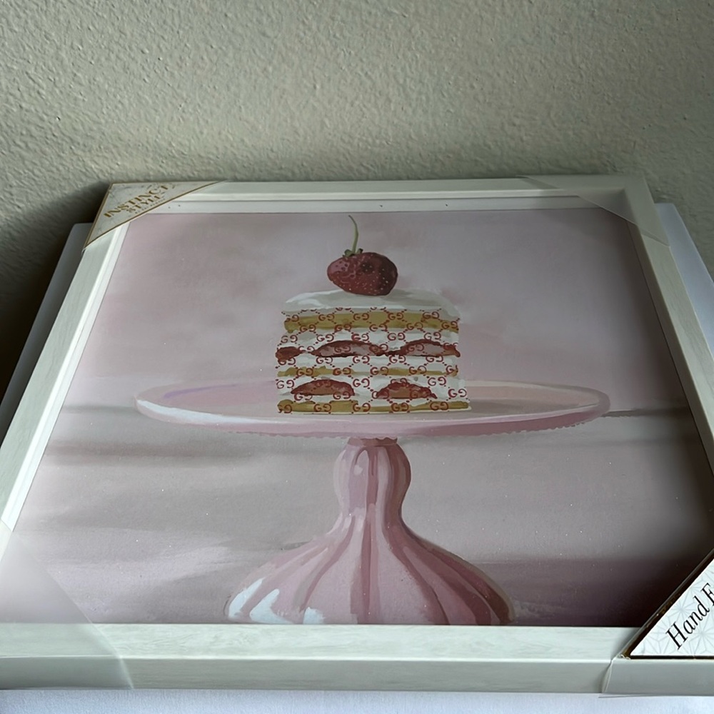 Instinct Style Strawberry Cake Wall Art Decor - Picture 11 of 12